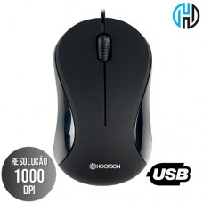 Mouse USB 1000Dpi MS-034P Hoopson - Preto